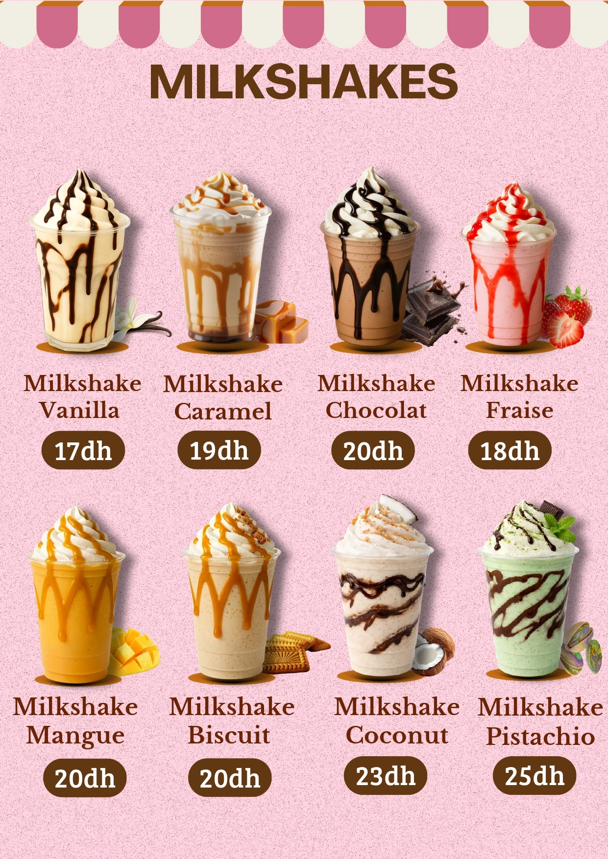 Menu page 5